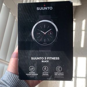 Suunto 3 Fitness Watch in Black- Brand New!